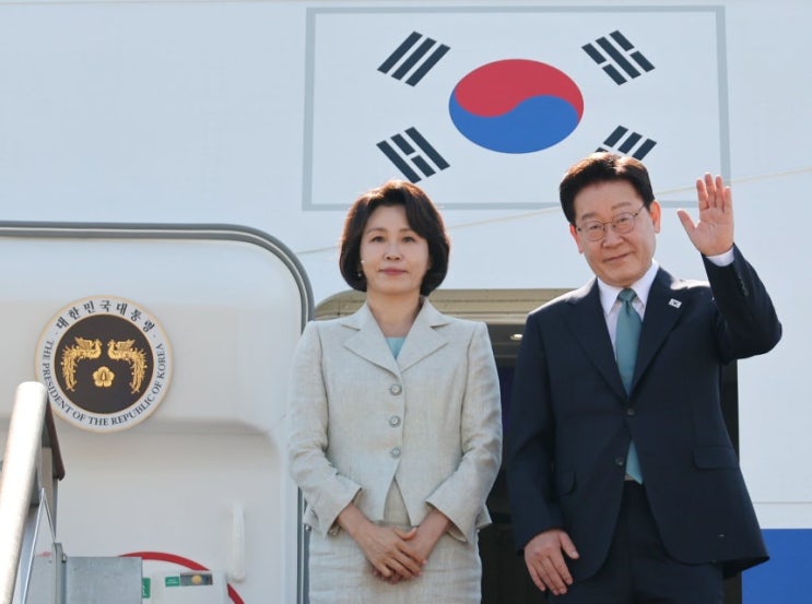 이 대통령 첫 유럽 <b>순방</b>, 정청래 당대표 공항 <b>환송</b> 불참의 의미