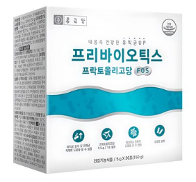 종근당 프리바이오틱스 프락토올리고당 FOS 유산균 30p, 장 건강과 배변 습관 관리용으로 무난....