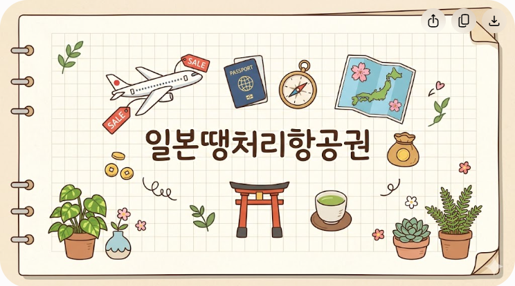 일본 땡처리 항공권 알뜰하게 예매하는 실전 가이드