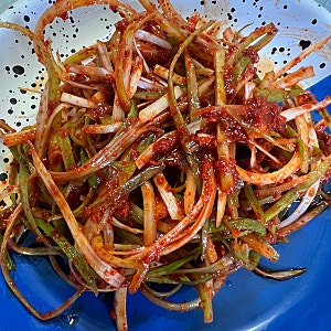 초간단 파채 레시피 | 삼겹살과 찰떡궁합! 참소스로 만드는 파채무침