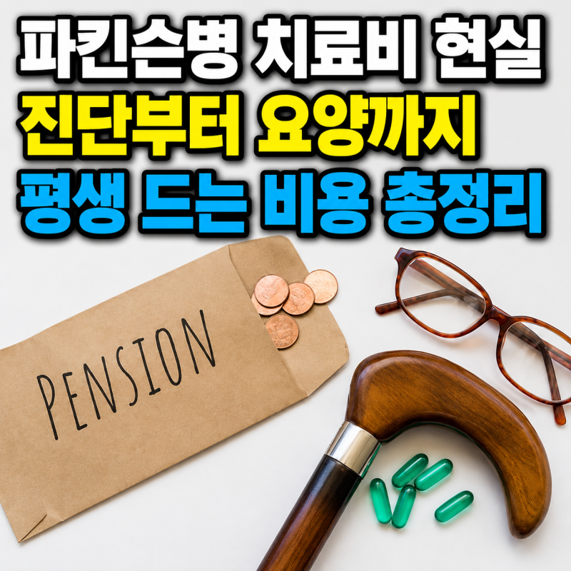 파킨슨병 치료비 현실 — 진단부터 요양까지 평생 드는 비용 총정리