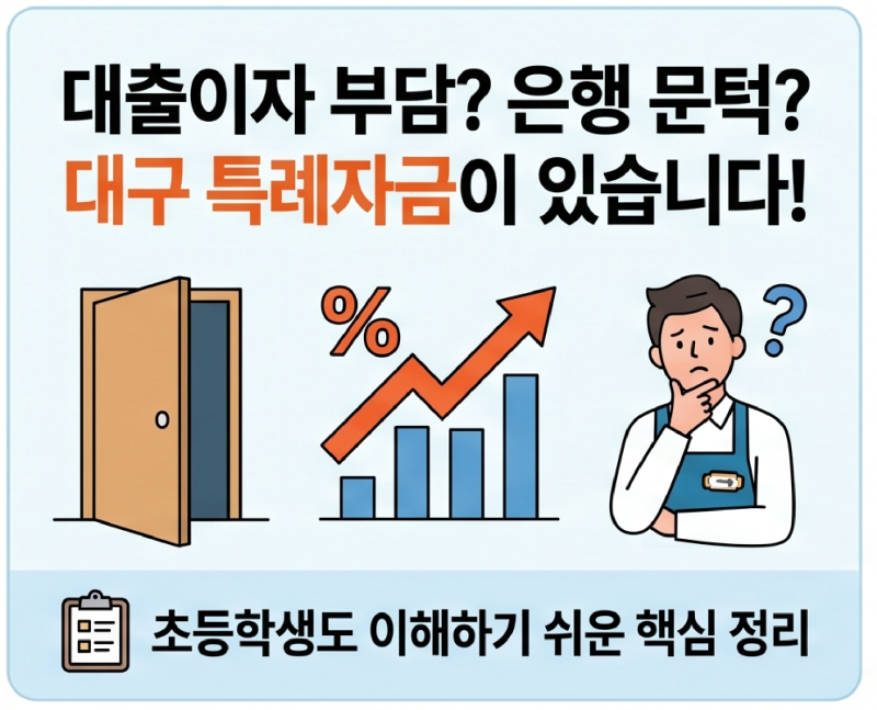 대구 특례자금, 아직도 모르고 계세요? 지금 이 글 안 읽으면 진짜 손해입니다
