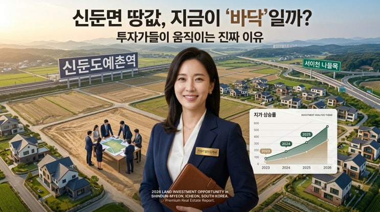  이천 신둔면 토지 지금이 저점일까? 투자자들이 몰리는 이유