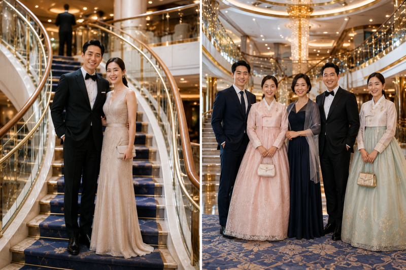 크루즈 여행 짐 싸기 전 꼭 확인! 드레스코드 총정리