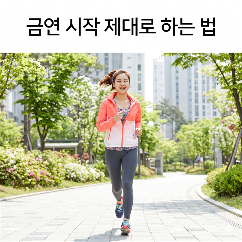 금연 시작 제대로 하는 법