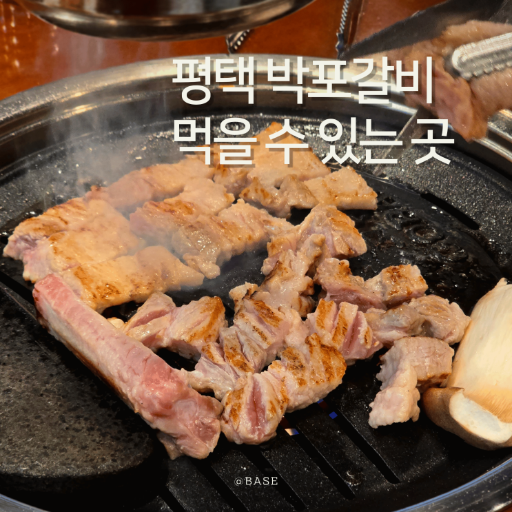  평택고덕맛집 그릴링 서비스로 즐기는 박포갈비와 제철 열무 메뉴, 고반식당 평택고덕점