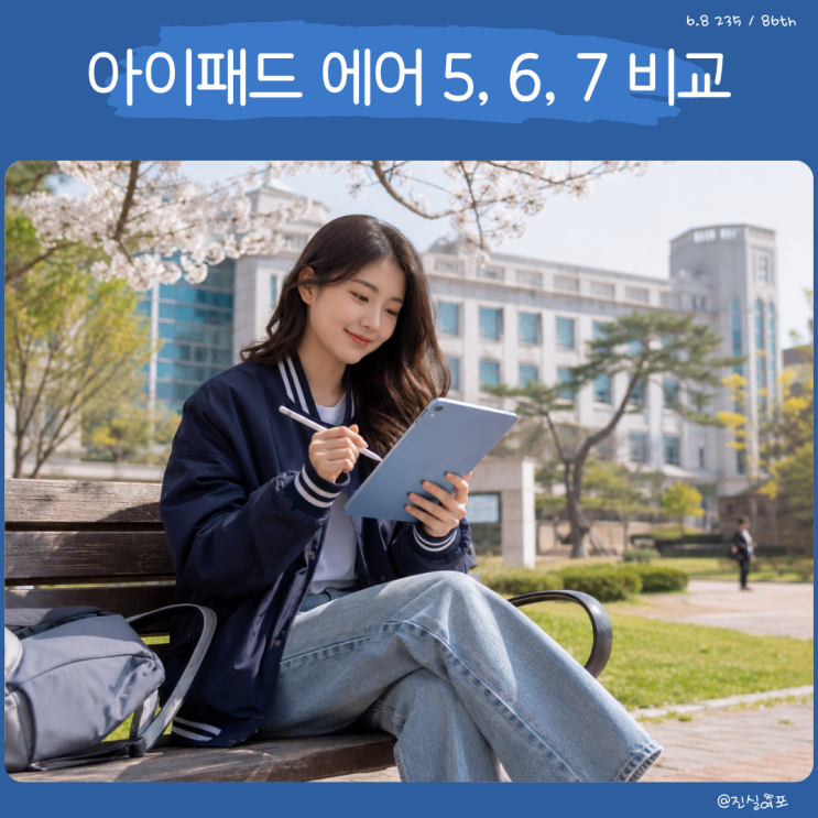  아이패드 에어 5세대 6세대 7세대 차이, M1 M2 M3 정리
