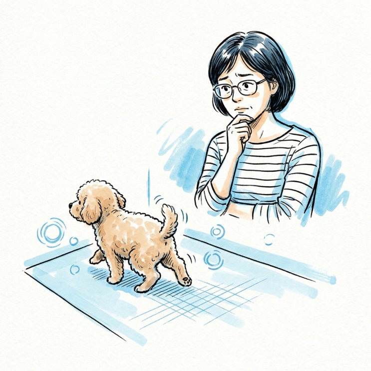  강아지 배변 후 엉덩이 끌기, 단순 습관으로 보면 안 되는 상황