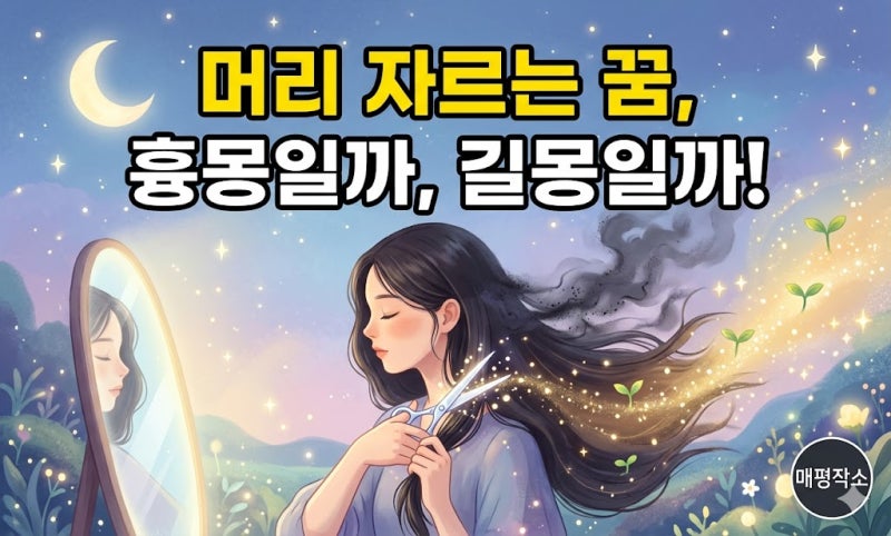 머리 자르는 꿈 해몽, 상황별 길몽과 흉몽 완벽 정리