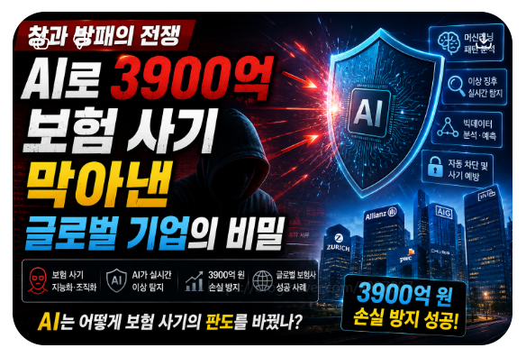  창과 방패의 전쟁 AI로 3900억 보험 사기 막아낸 글로벌 기업의 비밀