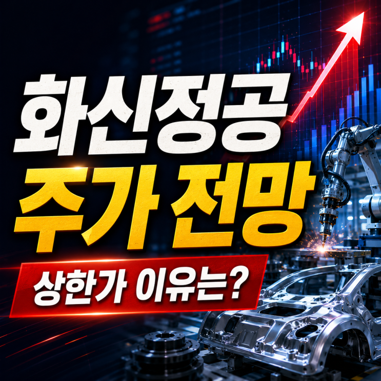  화신정공 주가 전망 상한가 이유와 앞으로 봐야 할 핵심 변수