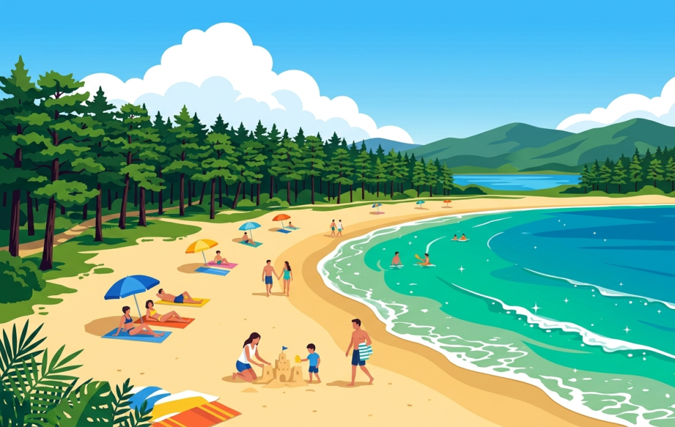 산장관광지 오토캠핑장 사진 4