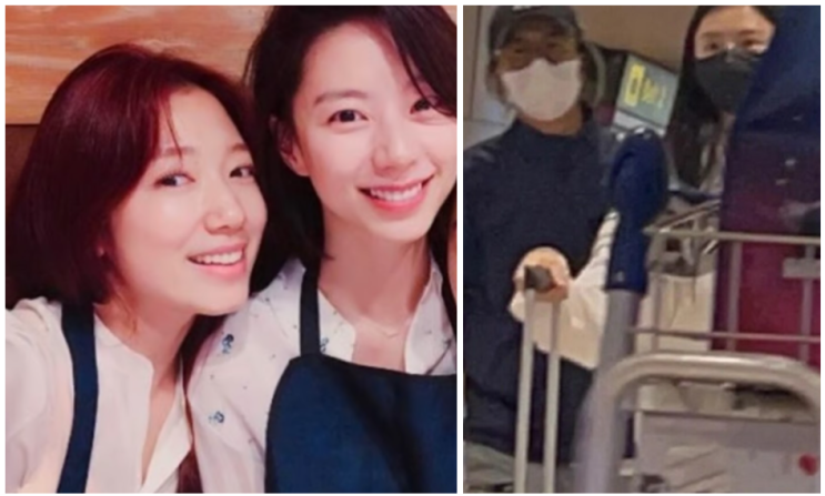 <b>배용준</b>·박수진, 박신혜 부부와 싱가포르 가족여행! 모자 속... 