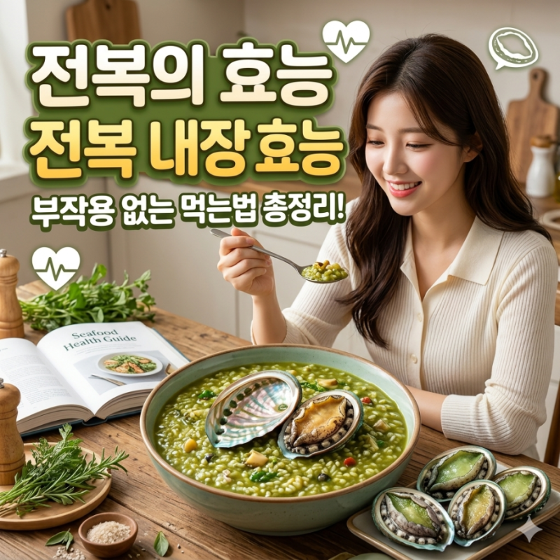 전복 내장 효능 전복 내장 부작용 없이 먹는법