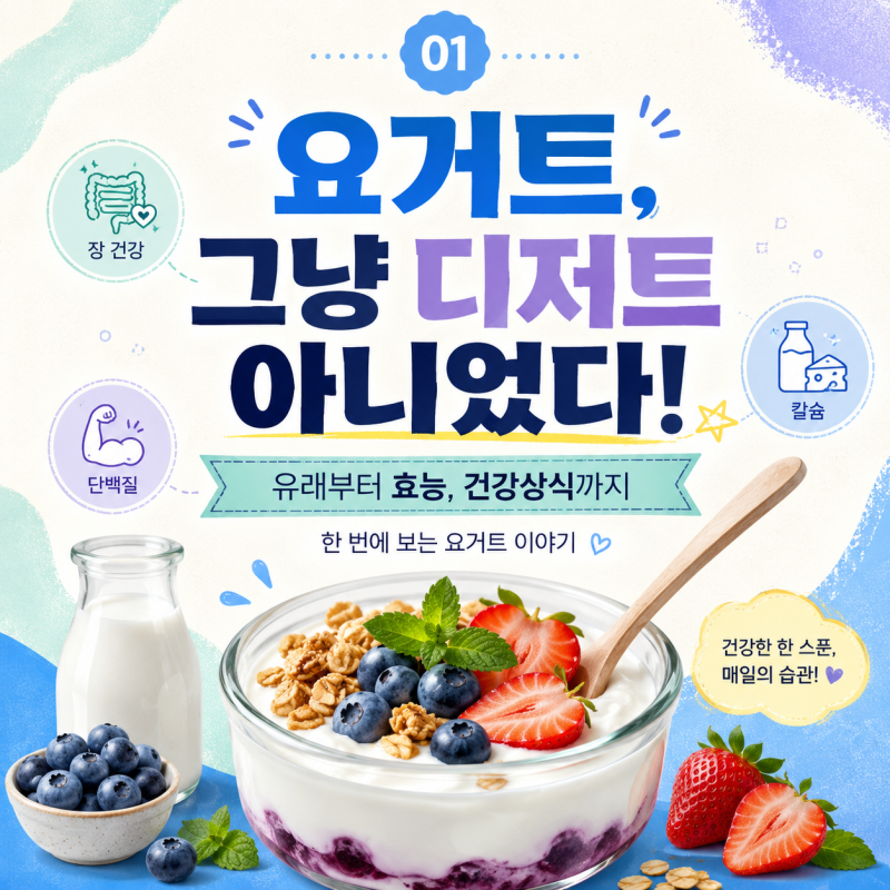 요거트 효능과 건강하게 먹는 법, 그릭요거트부터 무가당 선택 팁까지