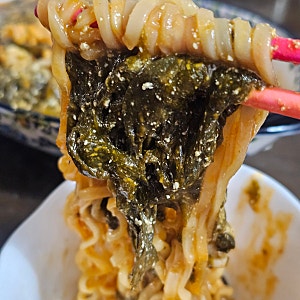 짱꿀맛탱!! 미역불닭볶음탕면 레시피/ 불닭볶음면 레시피 추천!!!!
