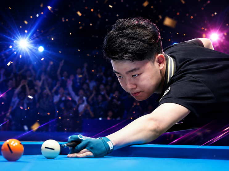 김영원, '<b>벨기에</b> 강호' 레펀스 꺾고 PBA 챔피언십 <b>8강 진출</b>!... 