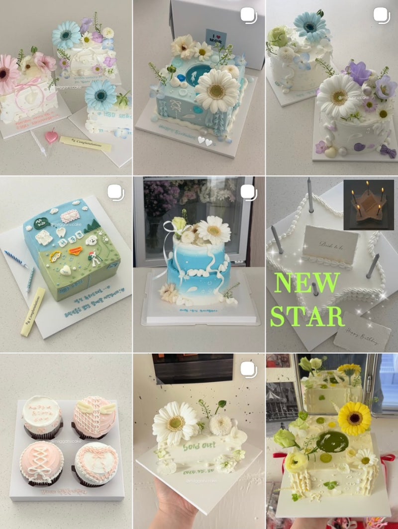 제주 서귀포 중문 주문 제작 케이크 • 밀까루 케이크(millggaru.cake)