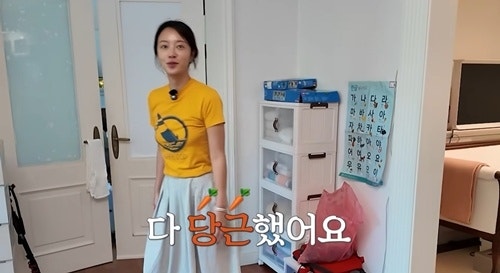 황정음, 이영돈 소파 당근 정리 “집도 싹 정리” 전남편 흔적 지운 근황
