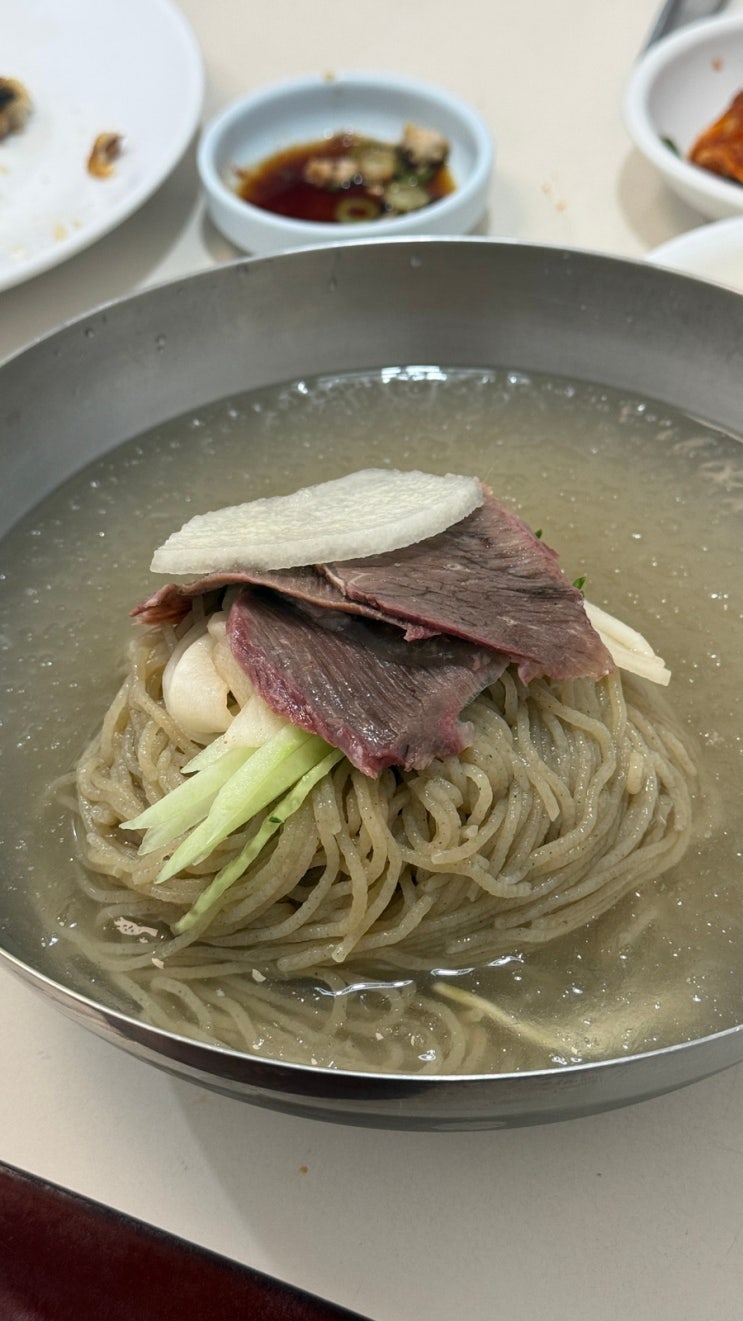  서울 평양냉면 맛집 을밀대 본점 웨이팅 후기