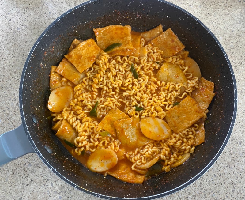 라볶이 레시피 초간단 라볶이 레시피 떡국떡으로 간단한 라볶이 레시피