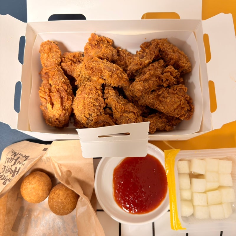 bhc 핫후라이드 치킨 콤보 가격은? 배달후기
