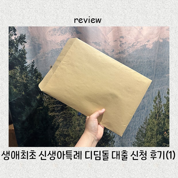 힘들었던 생애 최초 신생아 특례 디딤돌대출 서류 준비 및 체크리스트