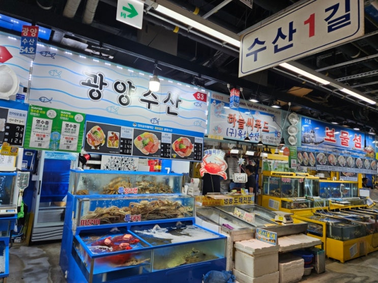  가락시장횟집: 광양수산, 가락시장모듬회 최고에요!