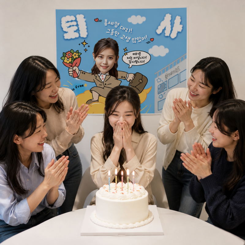 퇴직 현수막 추천! 정년퇴직·퇴임식·퇴사 축하 현수막 제작