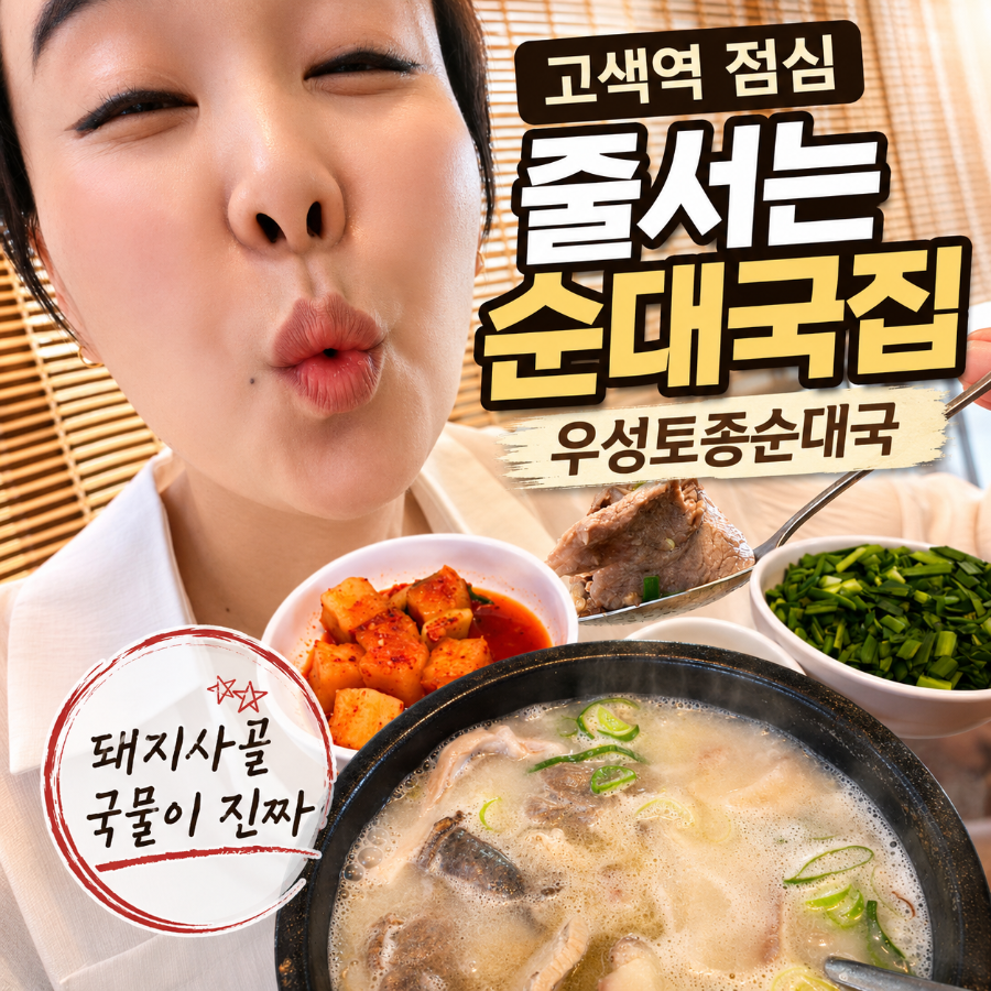 우성토종순대국 사진 1