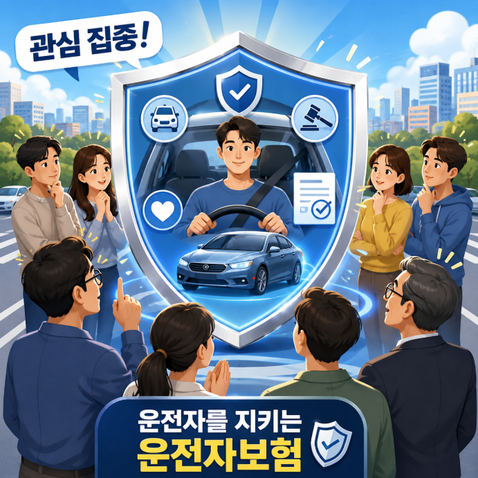 많은 교통사고에서 나를 지킬 수 있는 "운전자 보험", 한문철 변호사도 홍보하는 있으면 좋은....