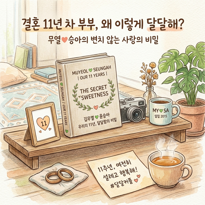 김무열 윤승아 부부 결혼 11년차인데 왜 이렇게 달달해?