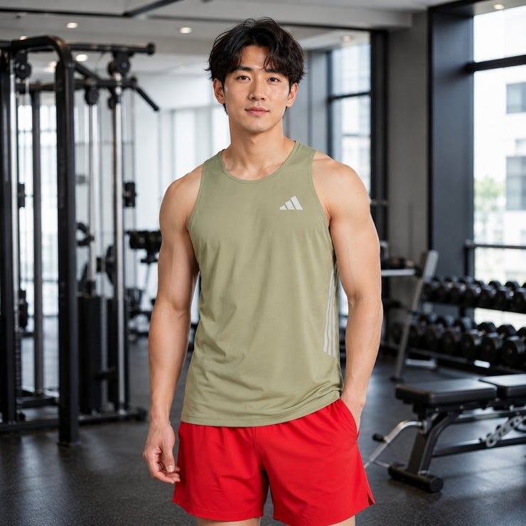 아디다스 남성 클라이마쿨 러닝 민소매 기능성 나시 헬스 트레이닝 운동복