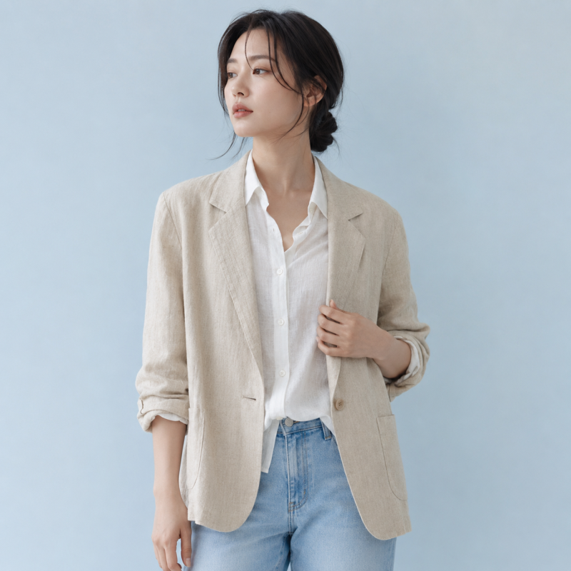 2026년 6월 9일, 여성린넨셔츠 19위·여성린넨자켓 95위! 린넨 소재가 상승한 날 | 네이버쇼핑 패....