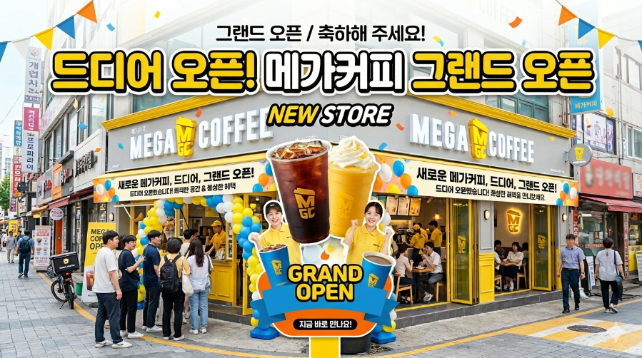 메가MGC커피 제주연북로오라점 사진 1