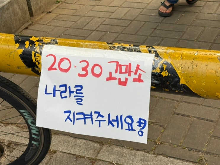  잠실 올림픽공원 시위 후기 6/10 평화로운 63잠실민주화운동 근황