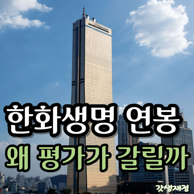“삼성생명보다 약하다?” 한화생명 연봉 평가가 갈리는 진짜 이유