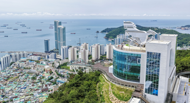 부산 <b>천마산</b> 복합전망대 임시 개관! 가는 길, 주차장, 모노레일 완공....