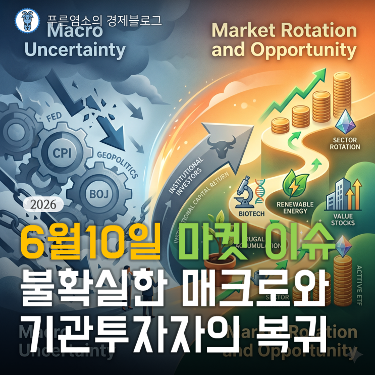  [마켓 이슈] 불확실한 매크로 이슈와 기관 투자자 복귀 시점의 대응 전략