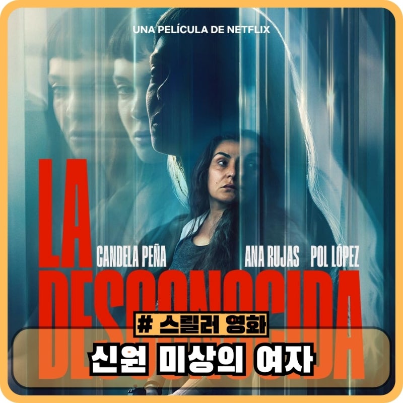 영화 신원 미상의 여자 정보 결말 관람평 후기 - 지루한 넷플릭스 스릴러