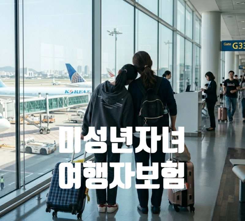 미성년자 자녀나 해외거주증 소지자의 여행자보험 간편가입방법