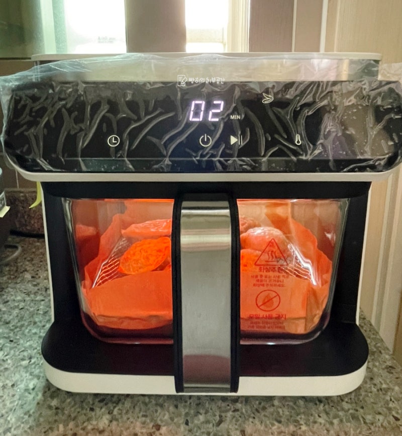 코스트코 에어프라이어 가성비 좋은 5.5L 긱 글라스 내열유리 에프 솔직후기
