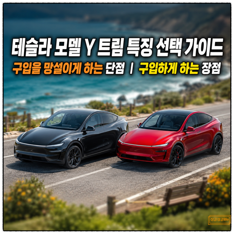 테슬라 모델 Y 주니퍼 선택 전 알아야 할 단점 장점 비교