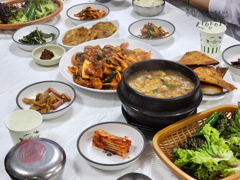 맹방해수욕장 근처 맛집 삼척 남이네 식당