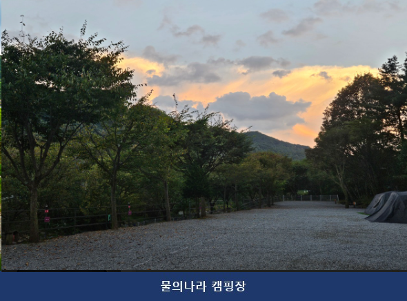 물의나라 캠핑장 사진 4