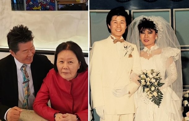 태진아 치매 투병 옥경이 결혼사진 공개 결혼기념일 자축