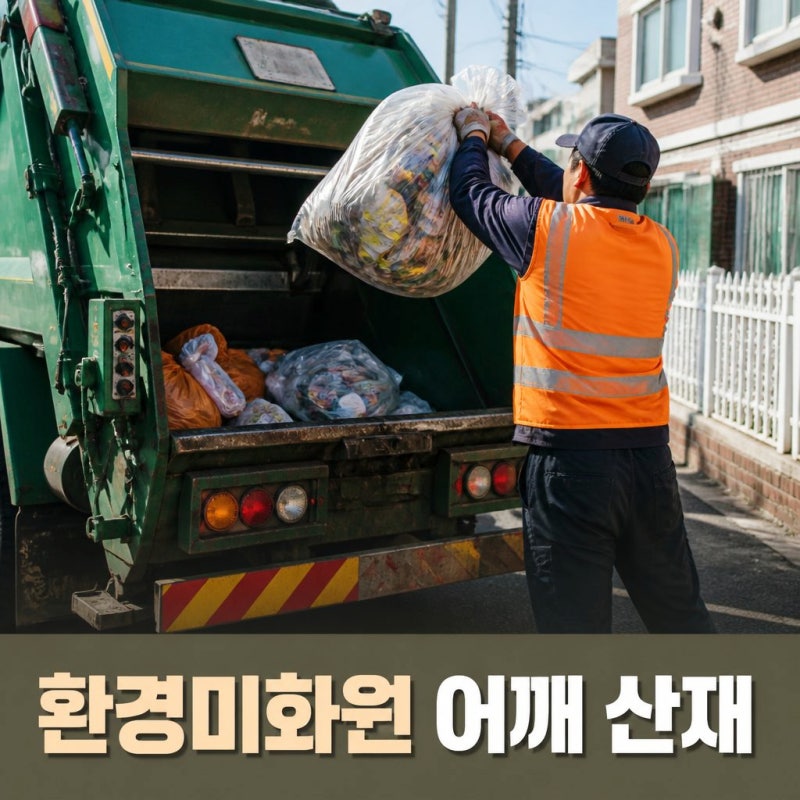 대구산재신청 환경미화원 회전근개파열 직업병
