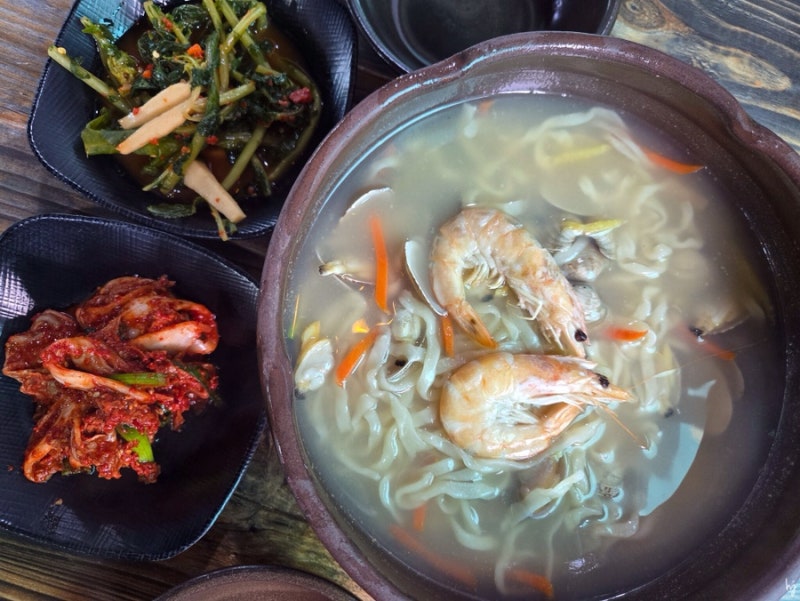 양평양떼목장맛집 항아리바지락칼국수-칼국수, 해물파전