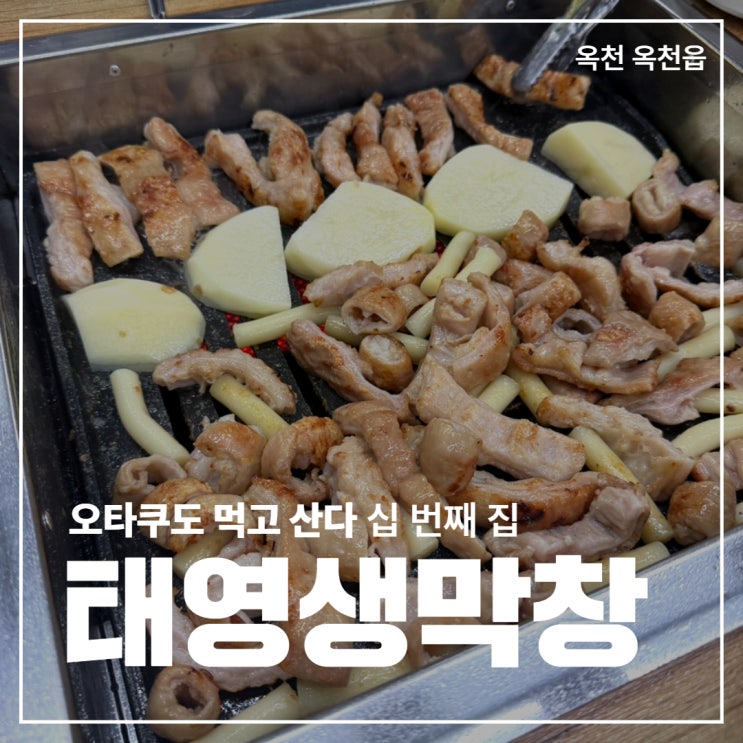  [옥천 옥천읍] 막창으로 기름칠 제대로 하고 옴 '태영생막창'
