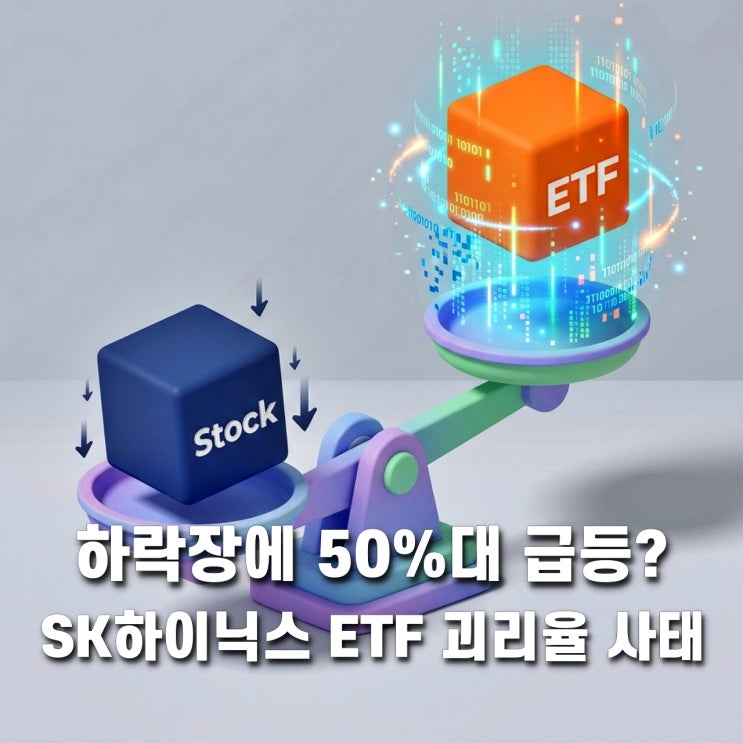  SK하이닉스 레버리지 ETF 괴리율 80%대? 동시호가의 함정
